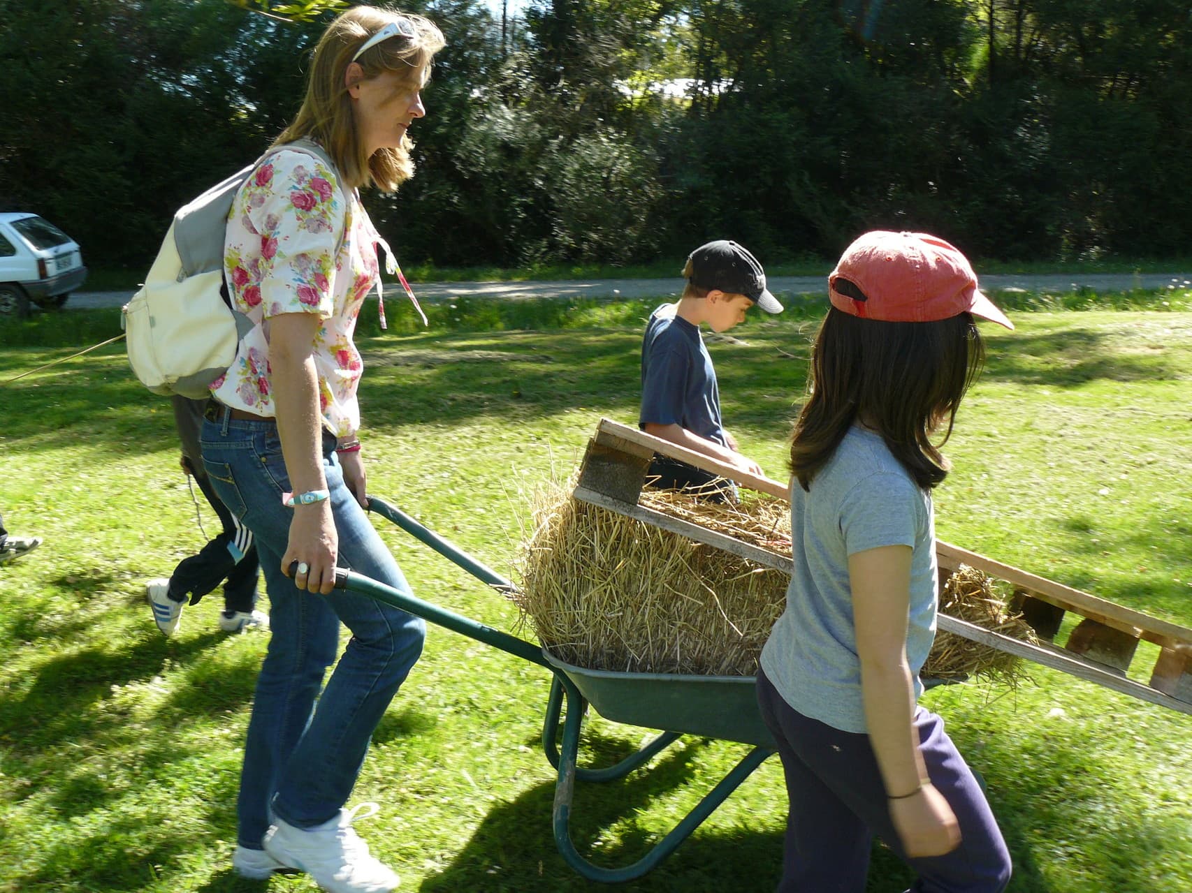 Enfants aux centres de loisirs des Francas de Pau